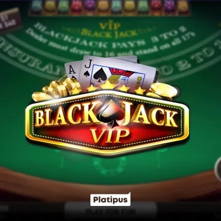 Blackjack VIP game by Platipus – logo hosted on Spinko24