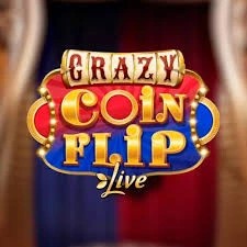 Enjoy Crazy Coin Flip by Evolution – logo hosted on spinko24-casino.com