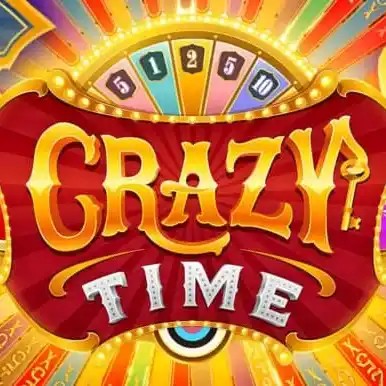Enjoy Crazy Time by Evolution – logo hosted on spinko24-casino.com