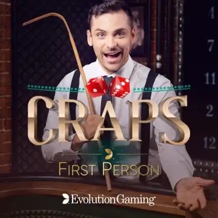 Try First Person Craps slot by Evolution on spinko24-casino.com – logo image