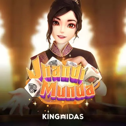 Jhandi Munda online game logo by King Midas on spinko24-casino.com