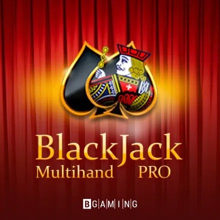 Official Table Games logo: Multihand Blackjack Pro by BGAMING at Spinko24
