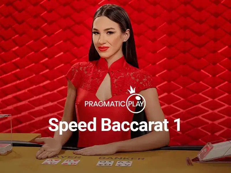 Speed Baccarat by Atmosfera, showcased at spinko24-casino.com – game logo