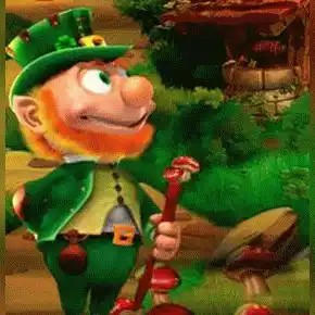 Wish Upon A Leprechaun Megaways slot logo by Blueprint Gaming at Spinko24